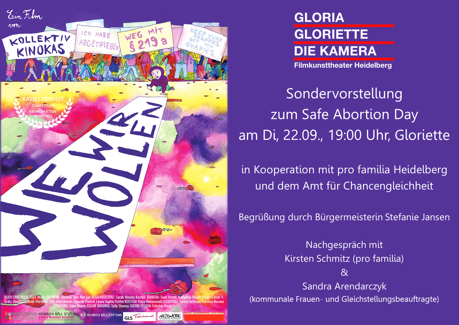 Wie wir wollen
